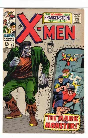 X-Men # 40 VF+ to VF/NM