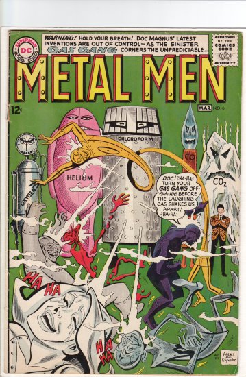 Metal Men # 6 VG/FN to FN-