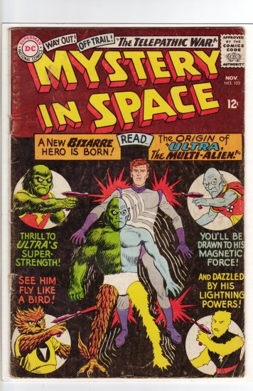 Mystery in Space # 103 VG to VG/FN