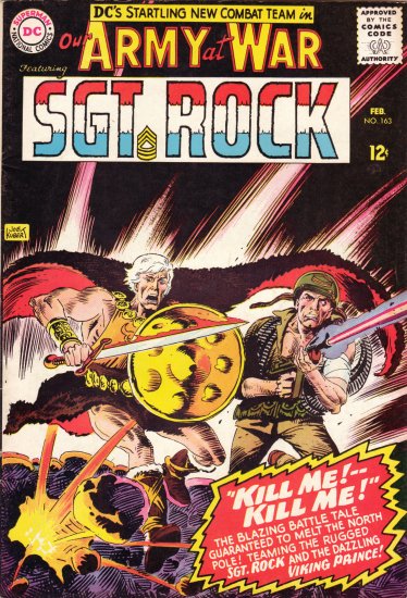 Our Army at War # 163 VF to VF+