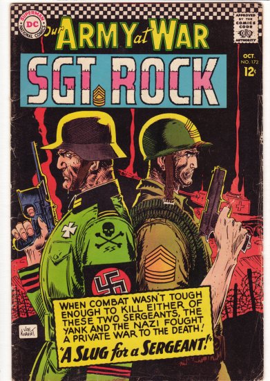 Our Army at War # 172 VG/FN to FN-