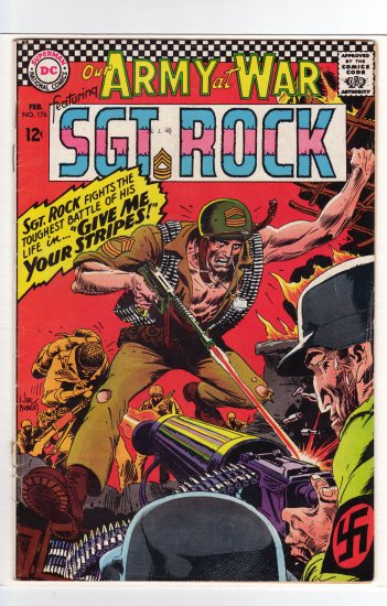 Our Army at War # 176 VG/FN to FN-