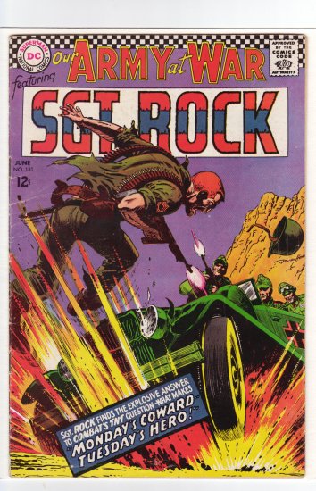 Our Army at War # 181 VG/FN to FN-