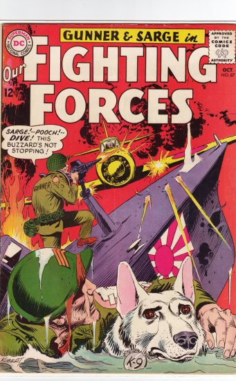 Our Fighting Forces # 87 FN/VF to VF