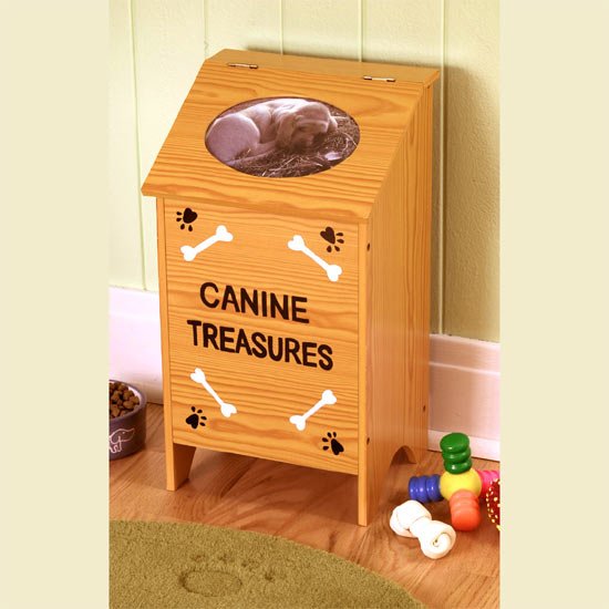 Pet Storage Box - Wooden