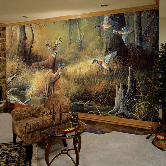 October Memories Wall Mural