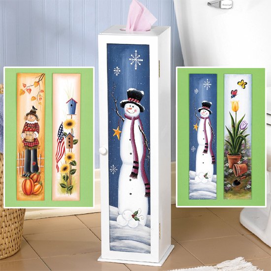 Changeable Bath Tissue Holder