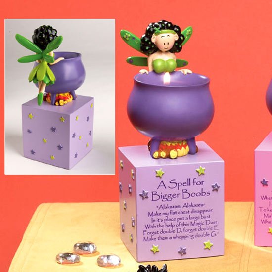 Boobs - Fairy Spell Candle Holder