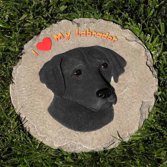 Dog Breed Stepping Stones - Black Lab