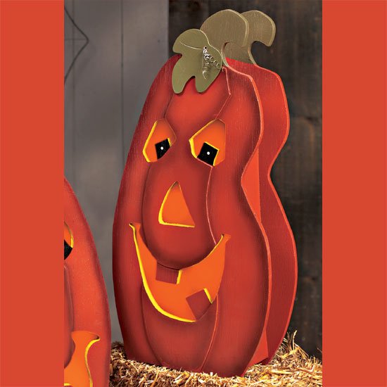 16" Light-Up Jack-O'-Lanterns -Jack