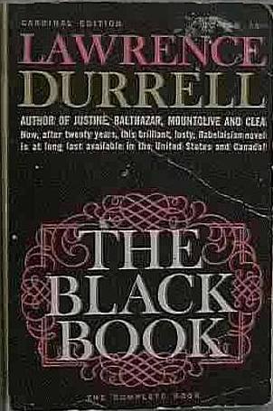 The Black Book Lawrence Durrell 1962 Cardinal Paperback