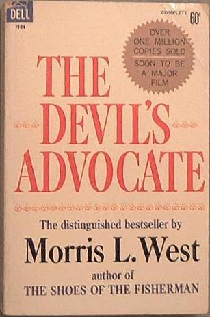 The Devil's Advocate Morris L West 1966 Paperback