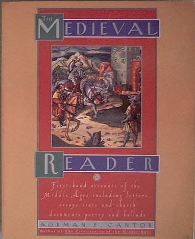 The Medieval Reader Norman Cantor 1995 Soft Cover