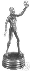VOLLEYBALL PLAYER DIE-CAST METAL PENCIL SHARPENER NEW