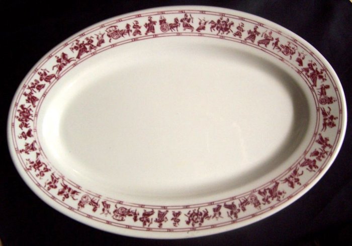 Buffalo China Oneida Horse Roman Platter Restaurant