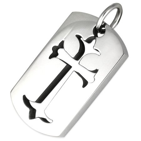 Stainless Cross Pendant
