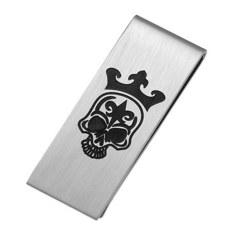 Stainless Skull Money Clip