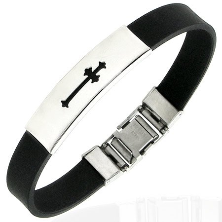 Cross Stainless Bracelet