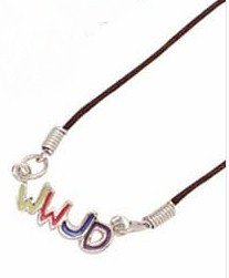 New âWhat Would Jesus Doâ Pendant Necklace