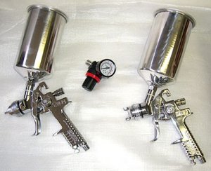 3 Pcs HVLP Spray Gun Kit