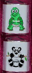 150 Baby Shower - ZOO JUNGLE ANIMALS THEMED Nugget Candy Wrappers Favors
