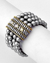 Antique Silvertone Bracelet