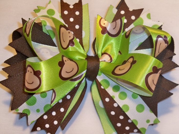 Boutique Monkey Hair Bow