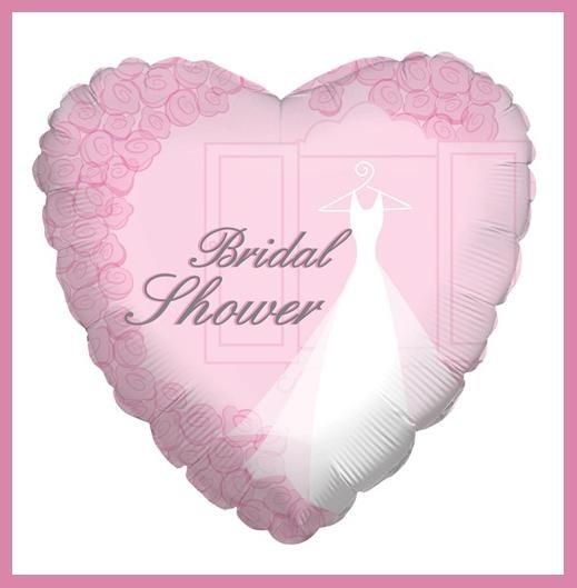 Bridal Shower Balloon Pink heart supplies decorations