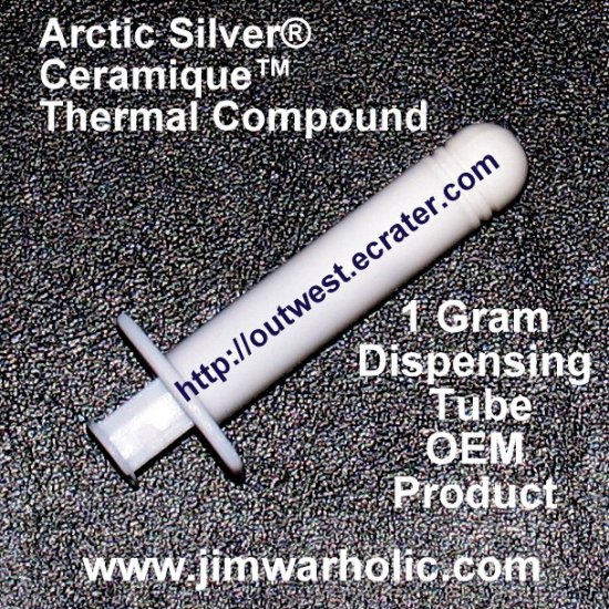 OEM Arctic Silver® Ceramique™ Thermal Heatsink Compound 1 Gram