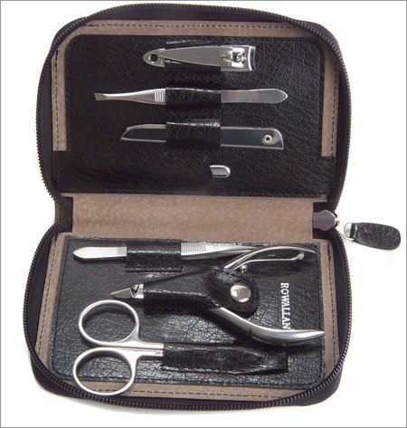 Gifts For Dad $30..$50_Leather Manicure Kit_Rowallan