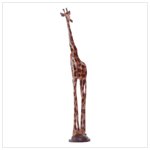 Hand-Painted Giraffe Sculpture
