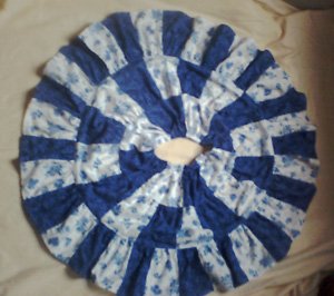 Blue Roses Twirl Skirt available in size 2-10