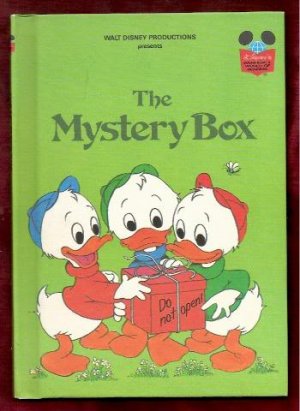 The Mystery Box Huey Louie Dewey Walt Disney Productions Presents Children's 1st Edition Collectable