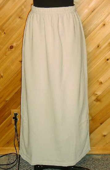 Chico's Light Sage Green Cotton Skirt 1 S 8/10 CHICOS