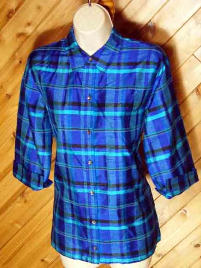Chico's Design Silk 3/4 SL Jacket/Top 0 S 4/6 CHICOS