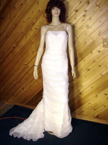 Zurc Impressions Beaded Bridal Wedding Dress Gown 6/8