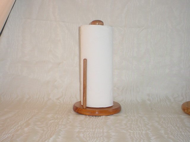 Wooden Tissue Holder Natural Large