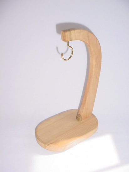 Wooden Banana Holder Natural Finish