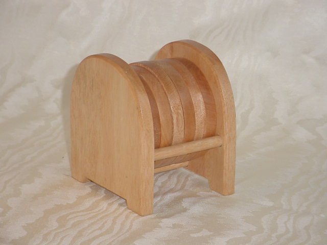 Wooden Coasters set of 6