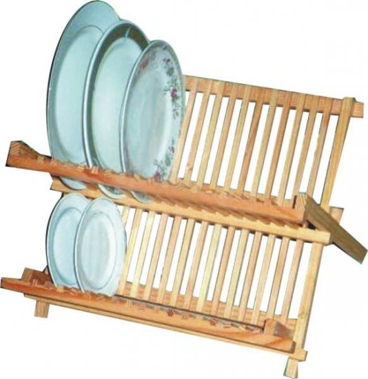 Wooden Dish Drainer Large