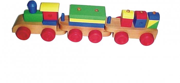 Wooden Toy Train