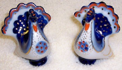 Vintage Collectible USSR Porcelain Salt & Pepper