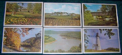 Vintage Cir. 60's/70's Placemats Set of Six