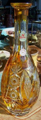Vintage Nachtmann Bleikrristall Bohemian Cut to Clear Vase