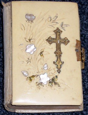 Vintage Cir.1895 Small Catholic Bible