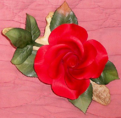 Boehm F-149 Nancy Reagan Porcelain Rose