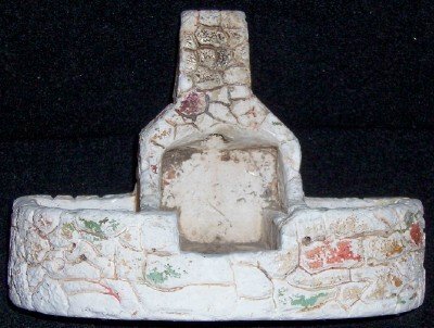 Chalkware Ashtray cir. 40's or 50's