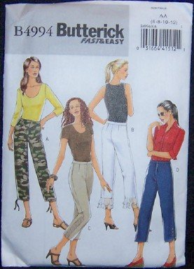 Butterick B4994 Sewing Pattern Misses/Miss Petite Pants