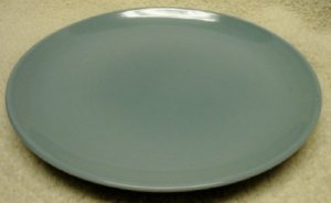 Ice Blue Iroquos Casual China Plate by Russell Wright