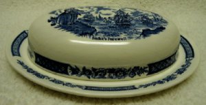 Fair Winds by Alfred Meakin Butter Dish